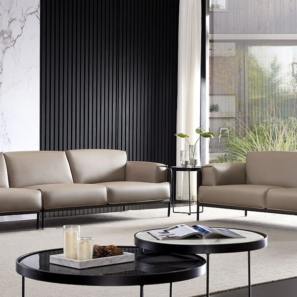 High-end all-silicon sofa leather