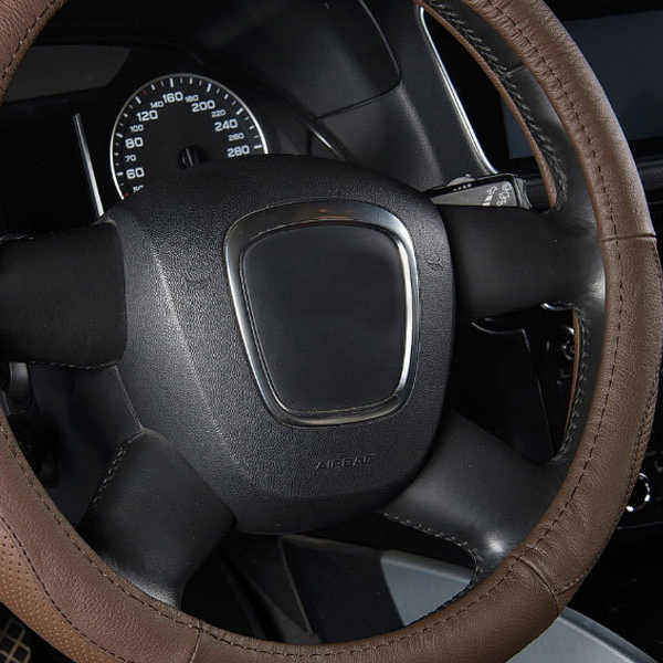 Car steering wheel silicone leather