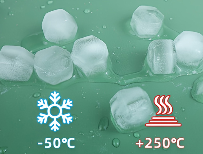 Fire retardant, high and low temperature resistance